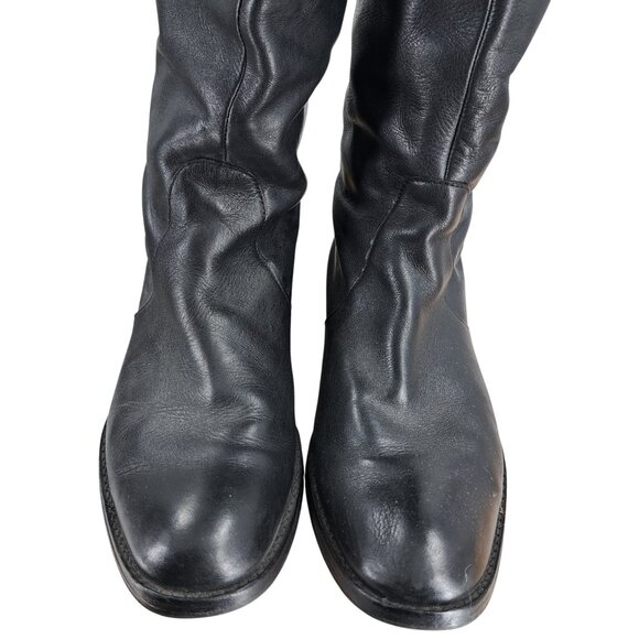 Coach Cheyenne Black Leather Over the Knee Riding Boots Size 9 B Classic - Picture 3 of 16